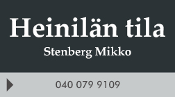 Stenberg Mikko / Heinilän tila logo